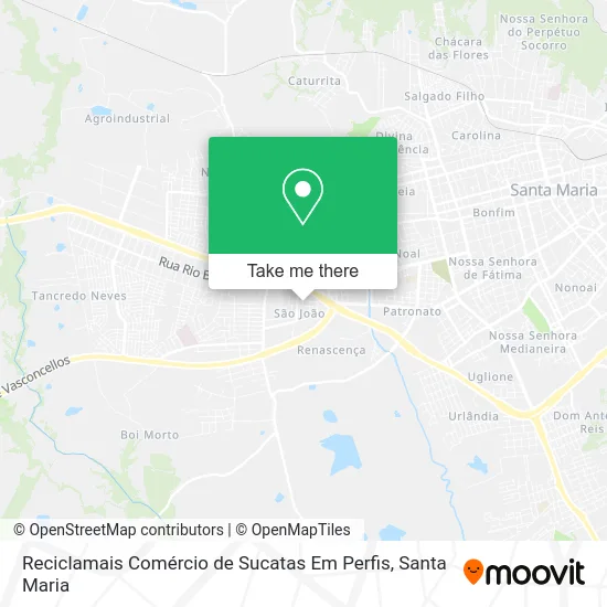 Reciclamais Comércio de Sucatas Em Perfis map