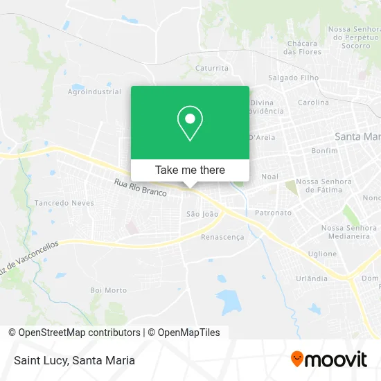 Santa Lucia map