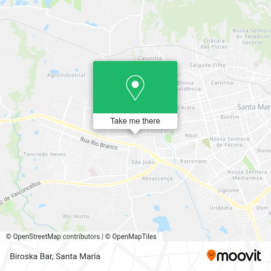 Biroska Bar map