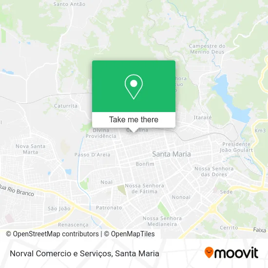 Norval Comercio e Serviços map