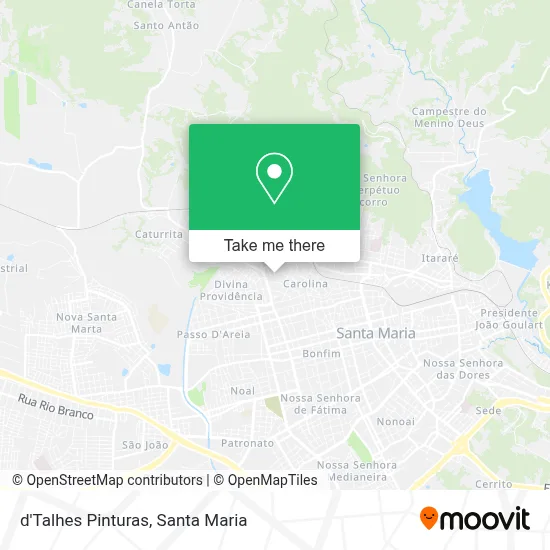 d'Talhes Pinturas map