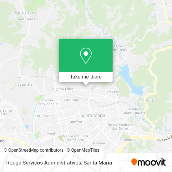 Rouge Serviços Administrativos map