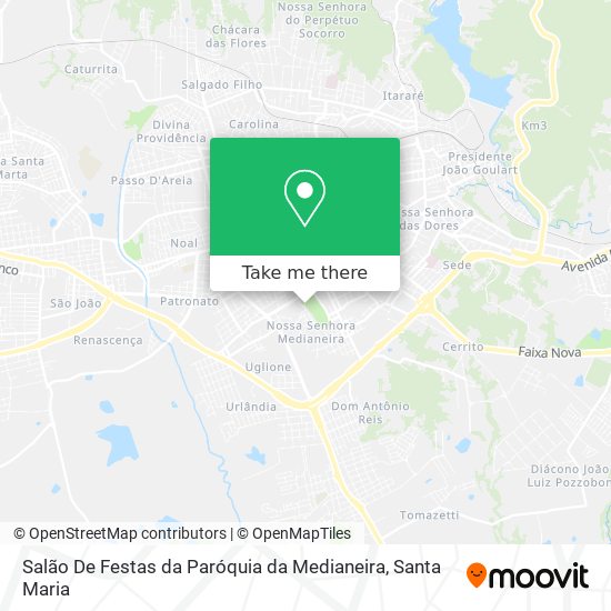Salão De Festas da Paróquia da Medianeira map