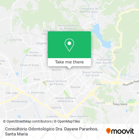 Consultório Odontológico Dra. Dayane Paranhos map