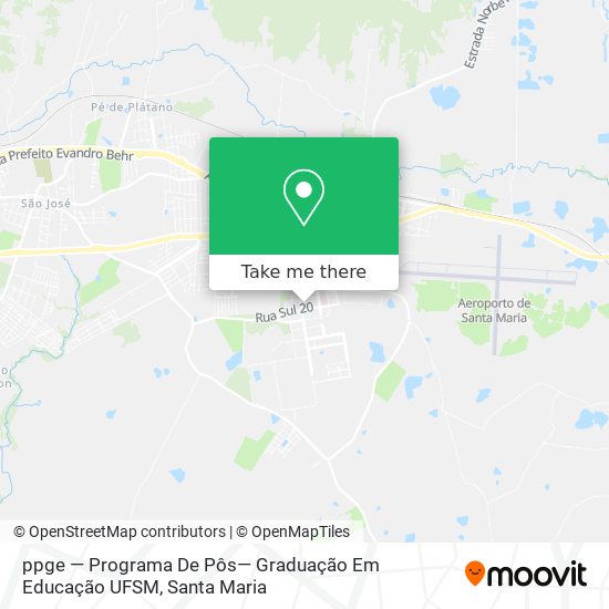 Mapa ppge — Programa De Pôs— Graduação Em Educação UFSM