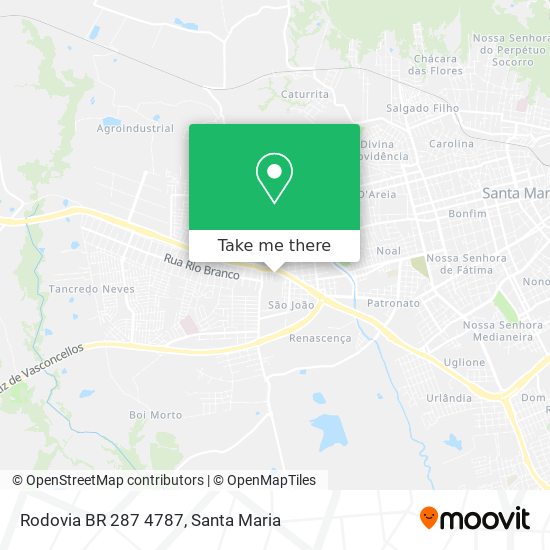 Rodovia BR 287 4787 map