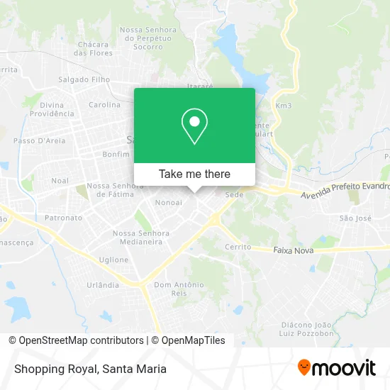 Shopping Royal map