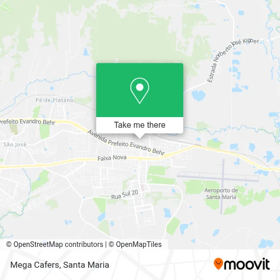 Mega Cafers map