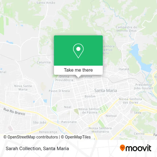Sarah Collection map