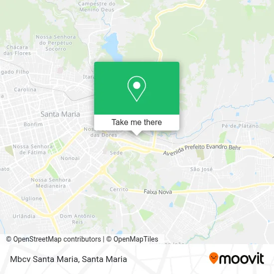 Mbcv Santa Maria map