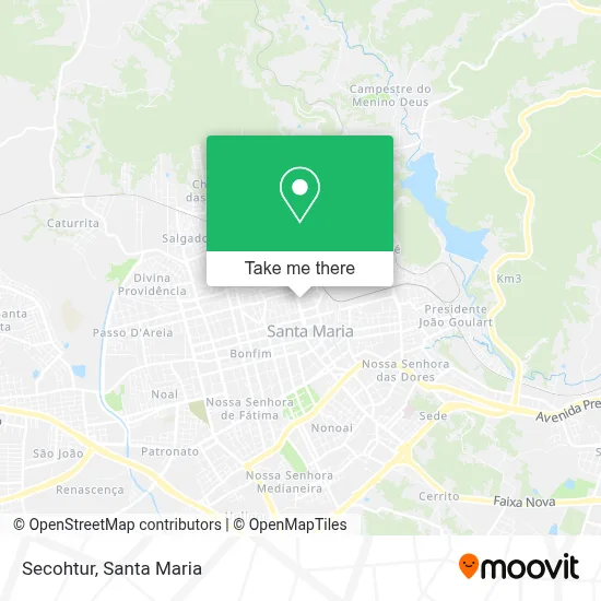 Secohtur map