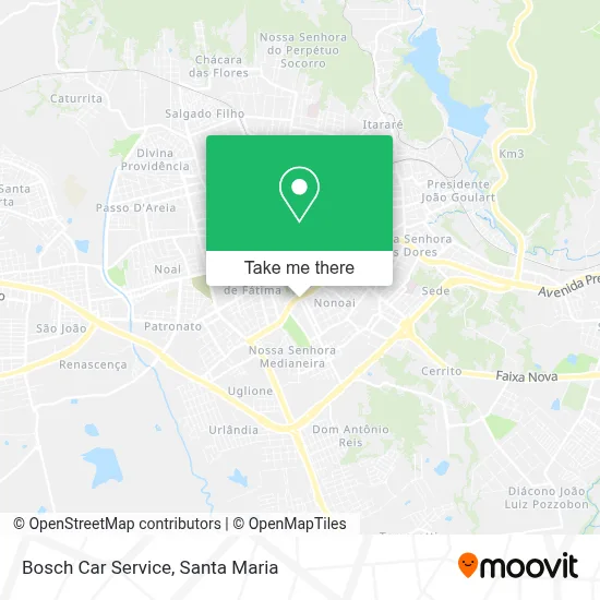 Bosch Car Service map
