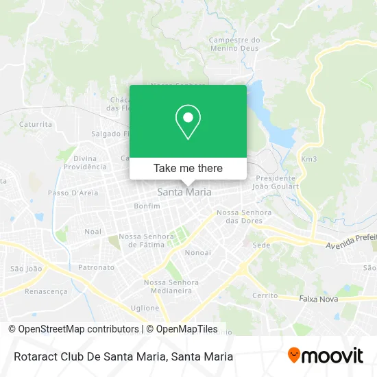 Rotaract Club De Santa Maria map