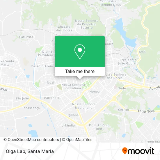 Olga Lab map
