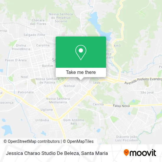 Jessica Charao Studio De Beleza map