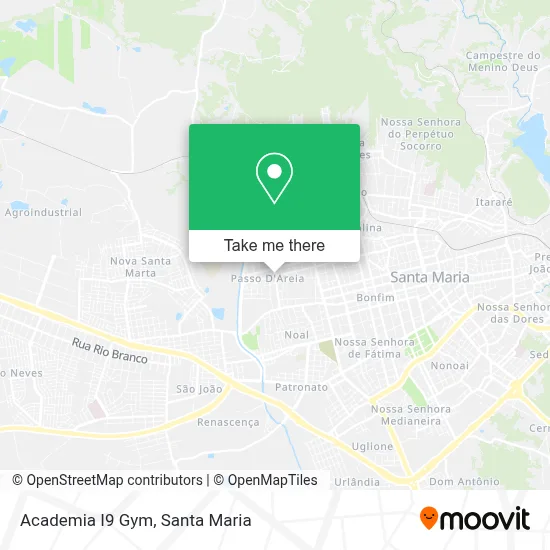 Academia I9 Gym map