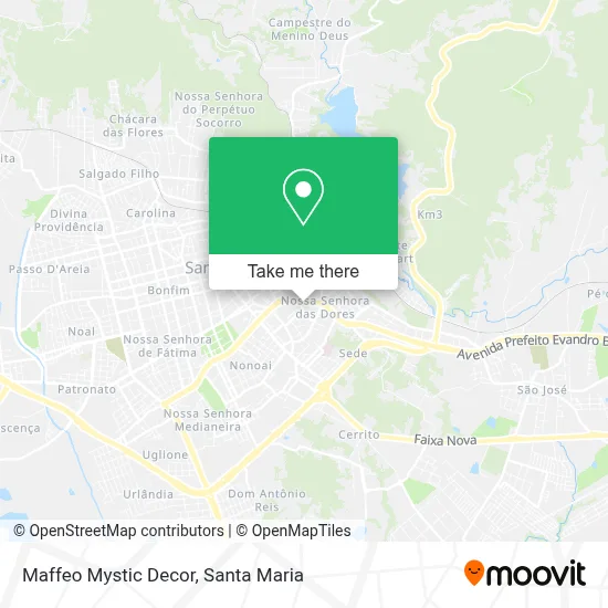 Maffeo Mystic Decor map