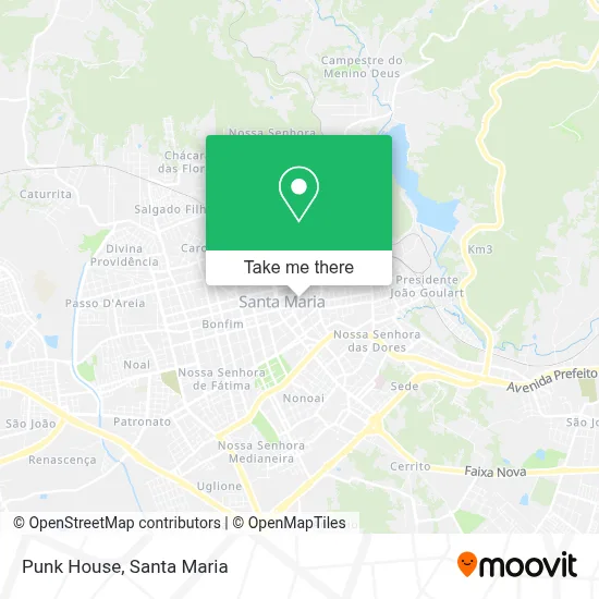 Punk House map