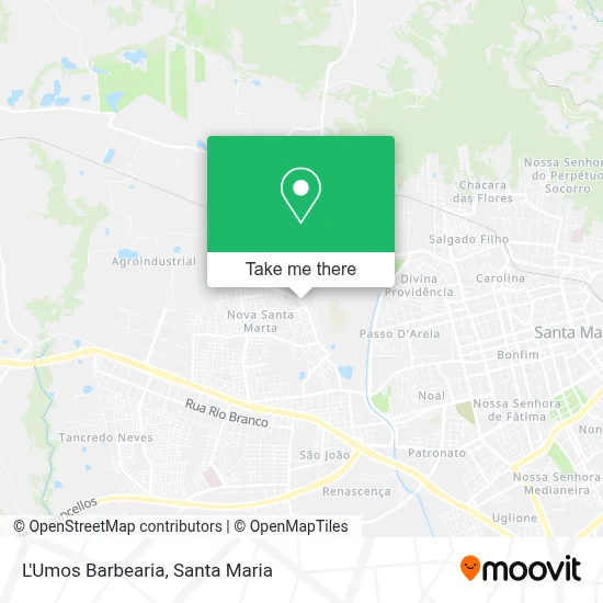 L'Umos Barbearia map
