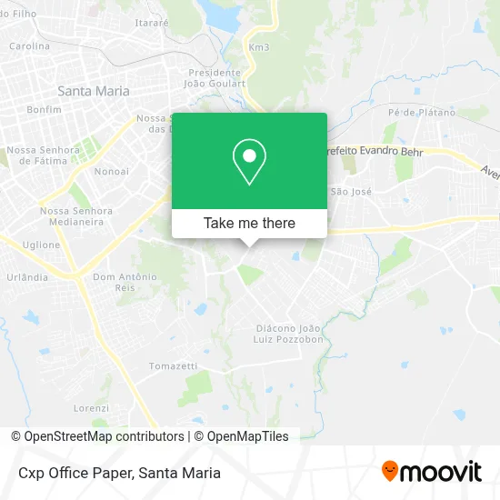Cxp Office Paper map