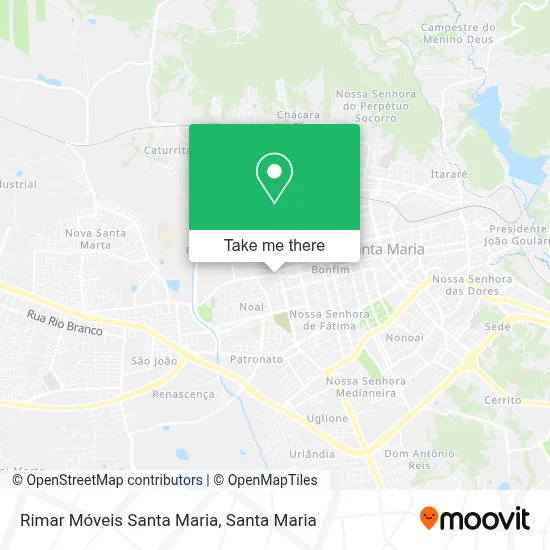 Rimar Móveis Santa Maria map
