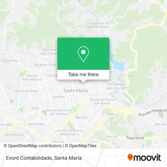 Evont Contabilidade map