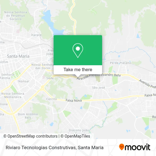 Riviaro Tecnologias Construtivas map