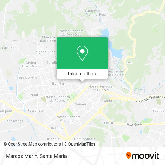 Marcos Marin map