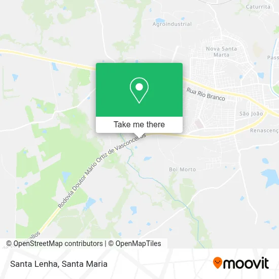 Santa Lenha map