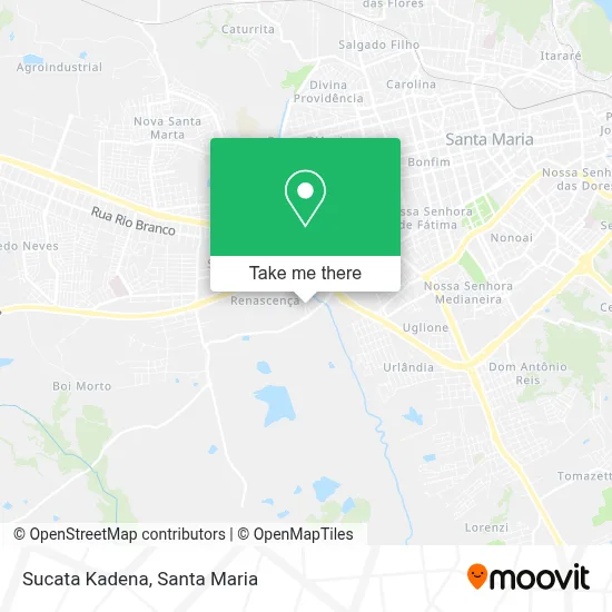 Sucata Kadena map