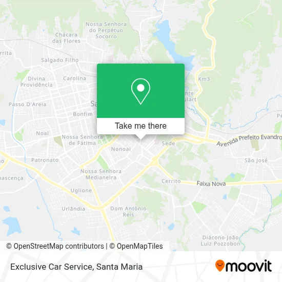 Exclusive Car Service map