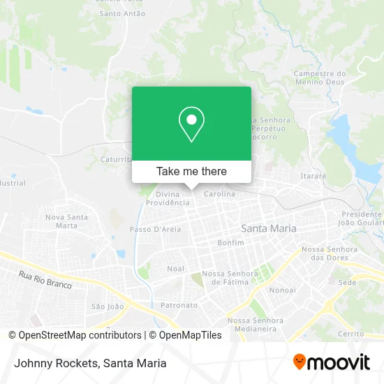 Johnny Rockets map