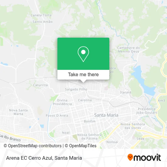 Arena EC Cerro Azul map