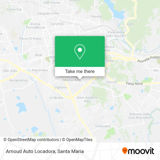 Arnoud Auto Locadora map