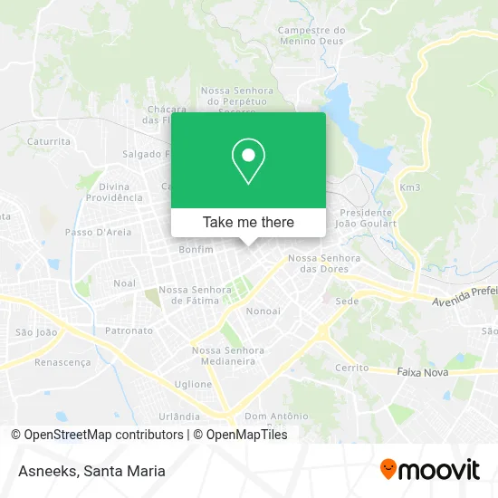 Asneeks map