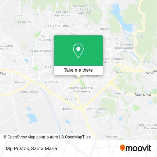 Mp Postos map