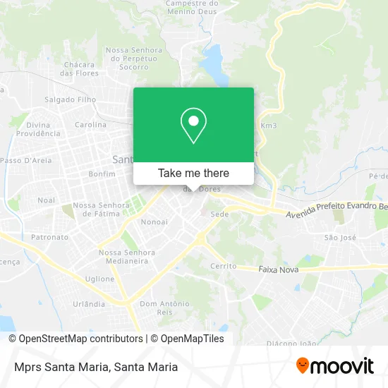 Mprs Santa Maria map