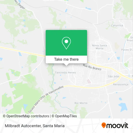 Milbradt Autocenter map