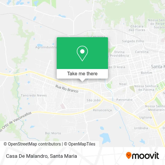 Casa De Malandro map