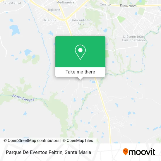 Parque De Eventos Feltrin map