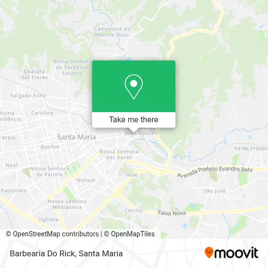 Barbearia Do Rick map
