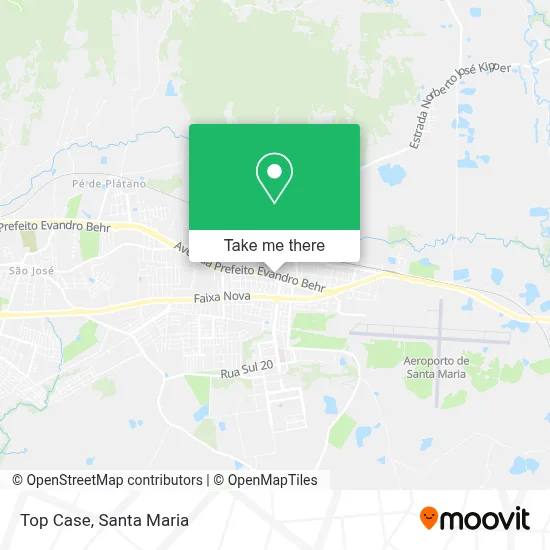 Top Case map