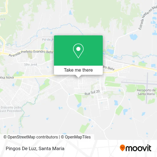 Pingos De Luz map
