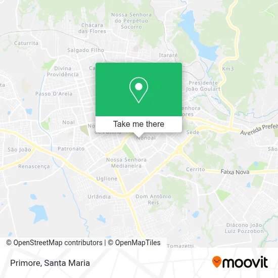 Primore map