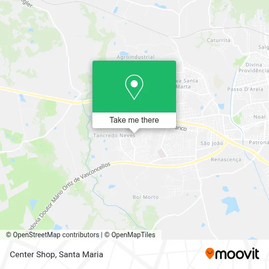 Center Shop map