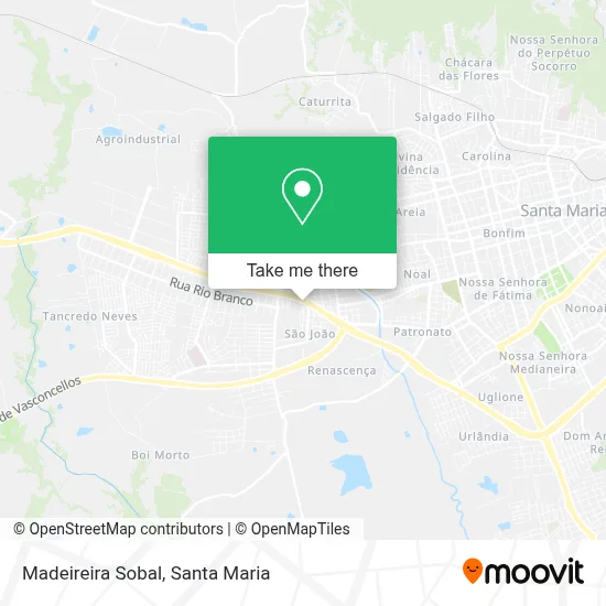 Madeireira Sobal map