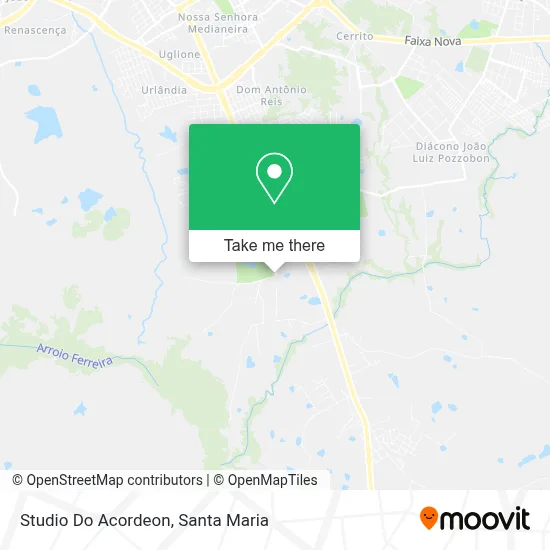 Studio Do Acordeon map