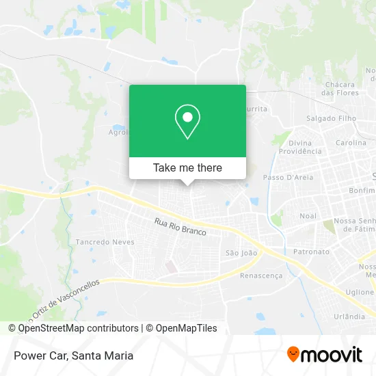 Power Car map