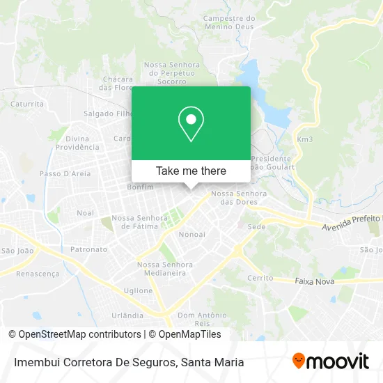 Imembui Corretora De Seguros map