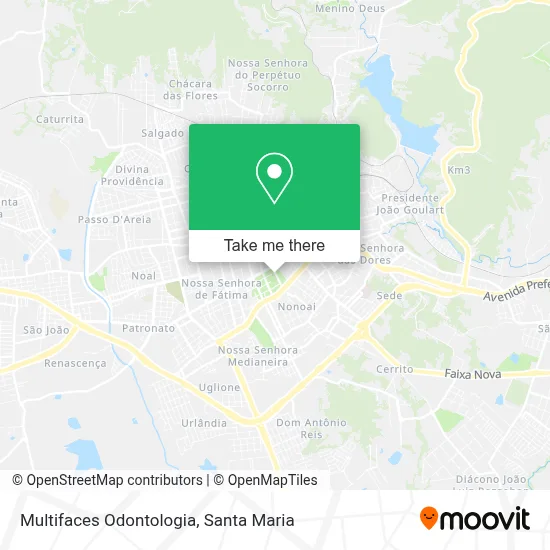 Multifaces Odontologia map